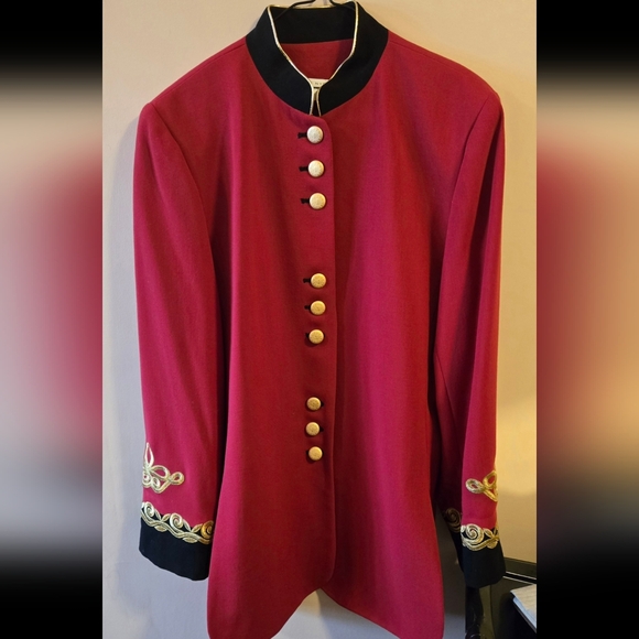 *Final Price* Gorgeous Peter Nygard 100% Virgin Wool Blazer - Picture 1 of 8